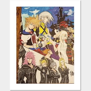 Kingdom Hearts Re: Chain of Memories Posters and Art